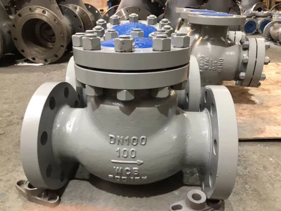 H41y-16c Flanged Connection Swing Carbon Steel Lift Industrial Check Valve
